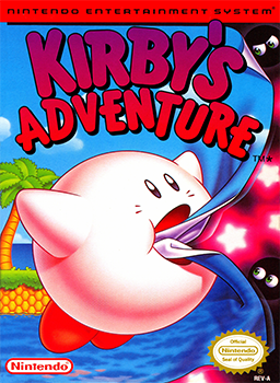 kirby adventure adventure coverart